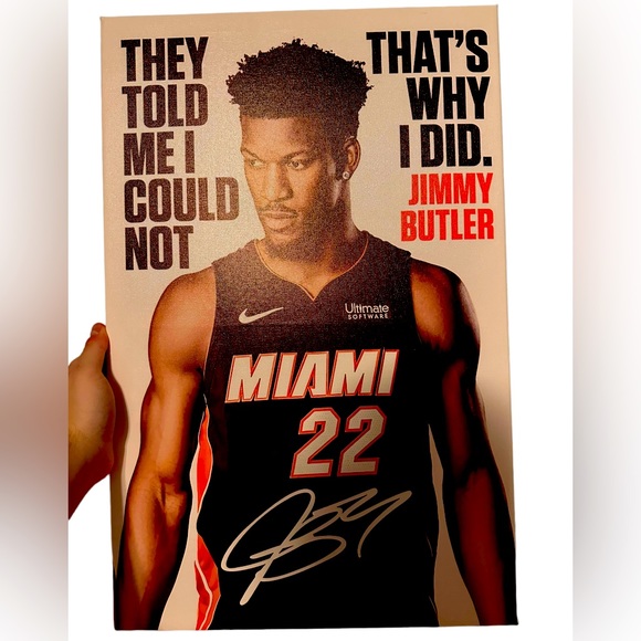 Jimmy butler canvas 24 x 36 - Picture 1 of 2